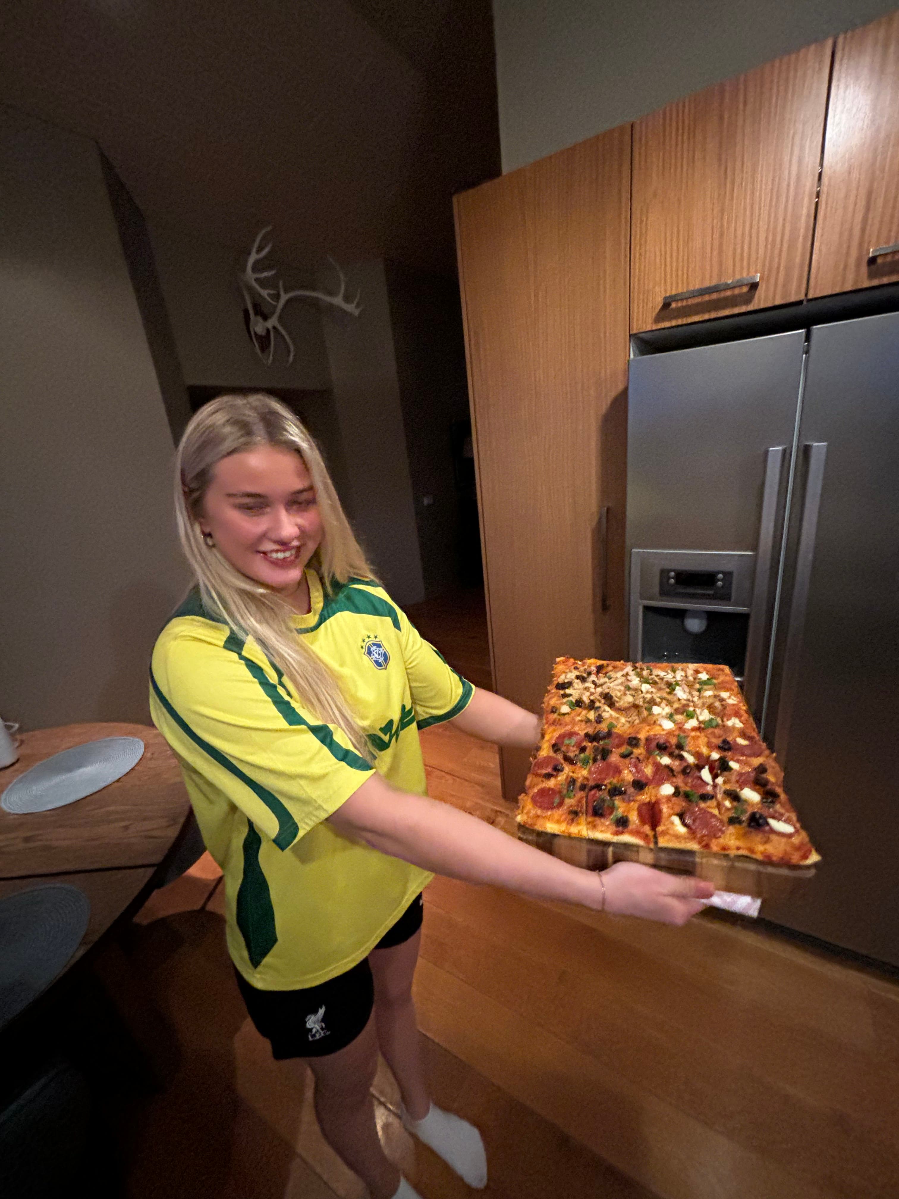 Pizzagen í fjöllunni
