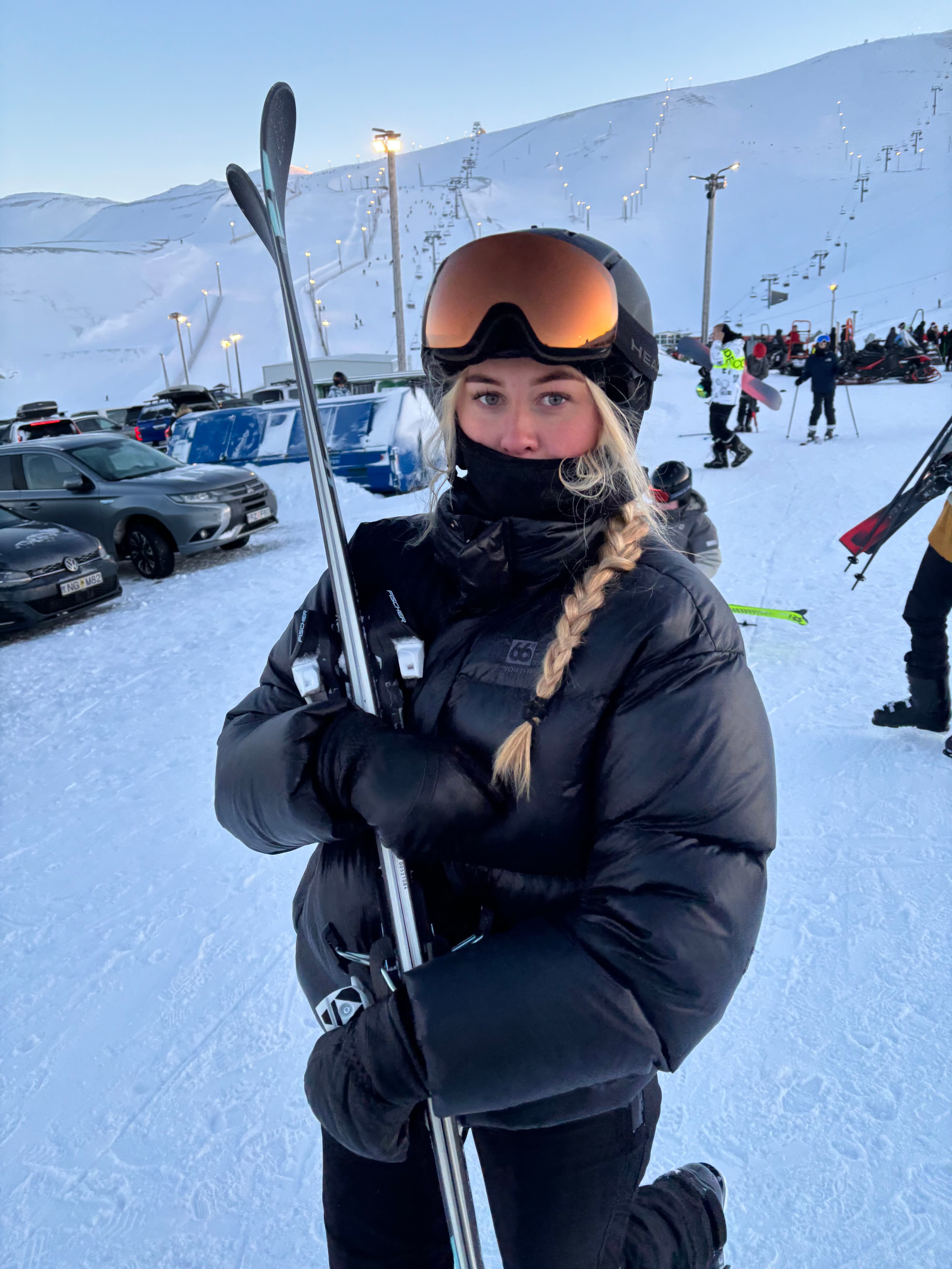 Allavega sæt að skíða