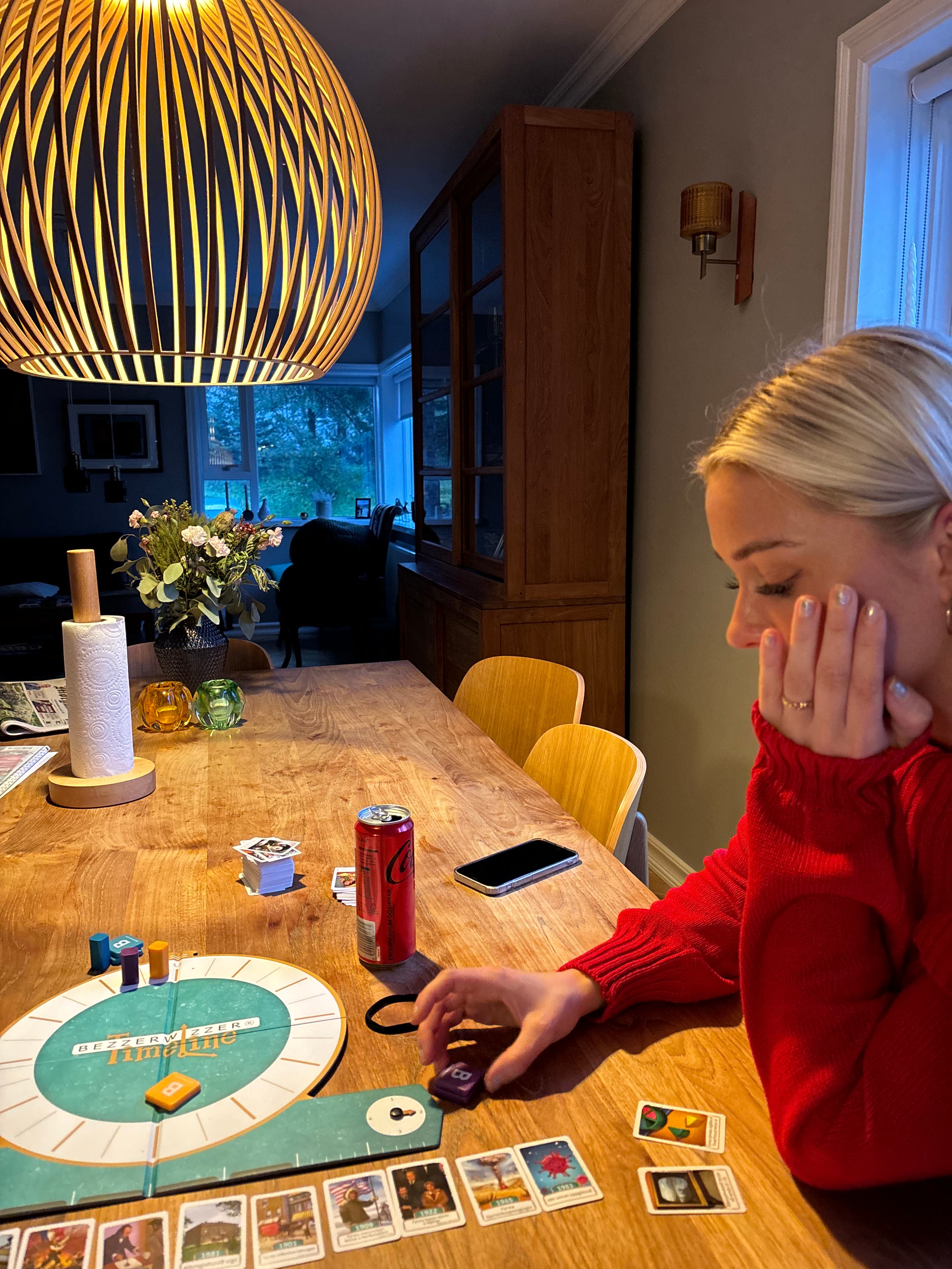 Spila saman, smá feimin